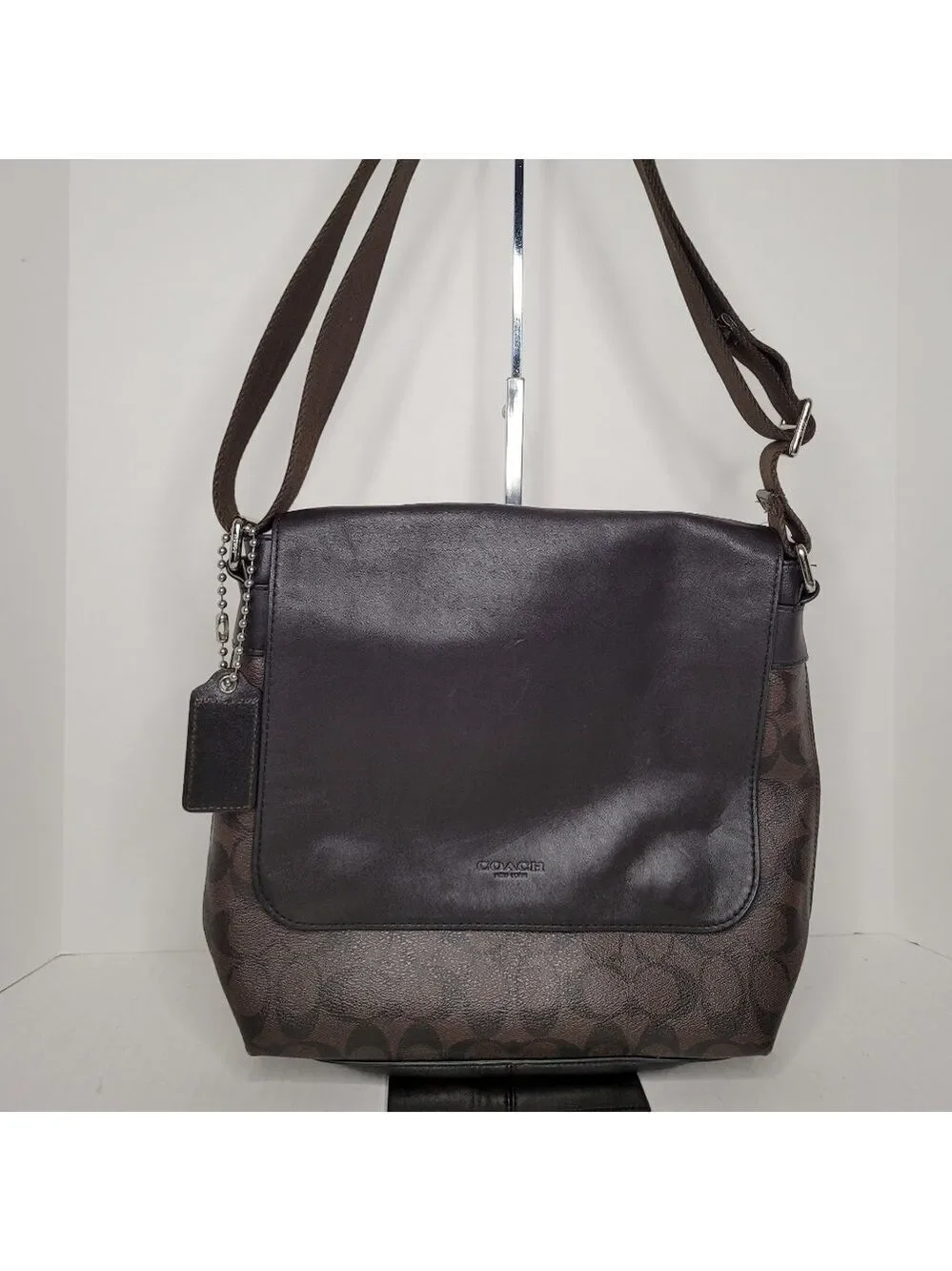 Coach Signature C's Houston Map Bag E1777-F54771